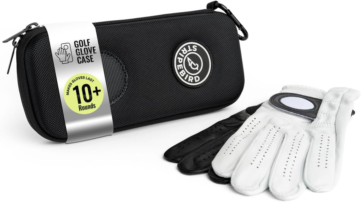 - Original Performance Golf Glove Holder - Protect and Keep Gloves Dry - Moisture Free Storage Organizer Case
